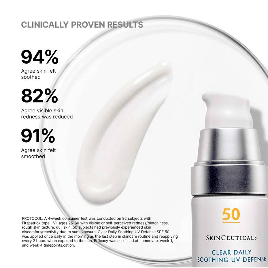 SkinCeuticals SkinCare 1 oz SkinCeuticals Clear Daily Soothing UV Defense SPF 50 - Skin Type Solutions