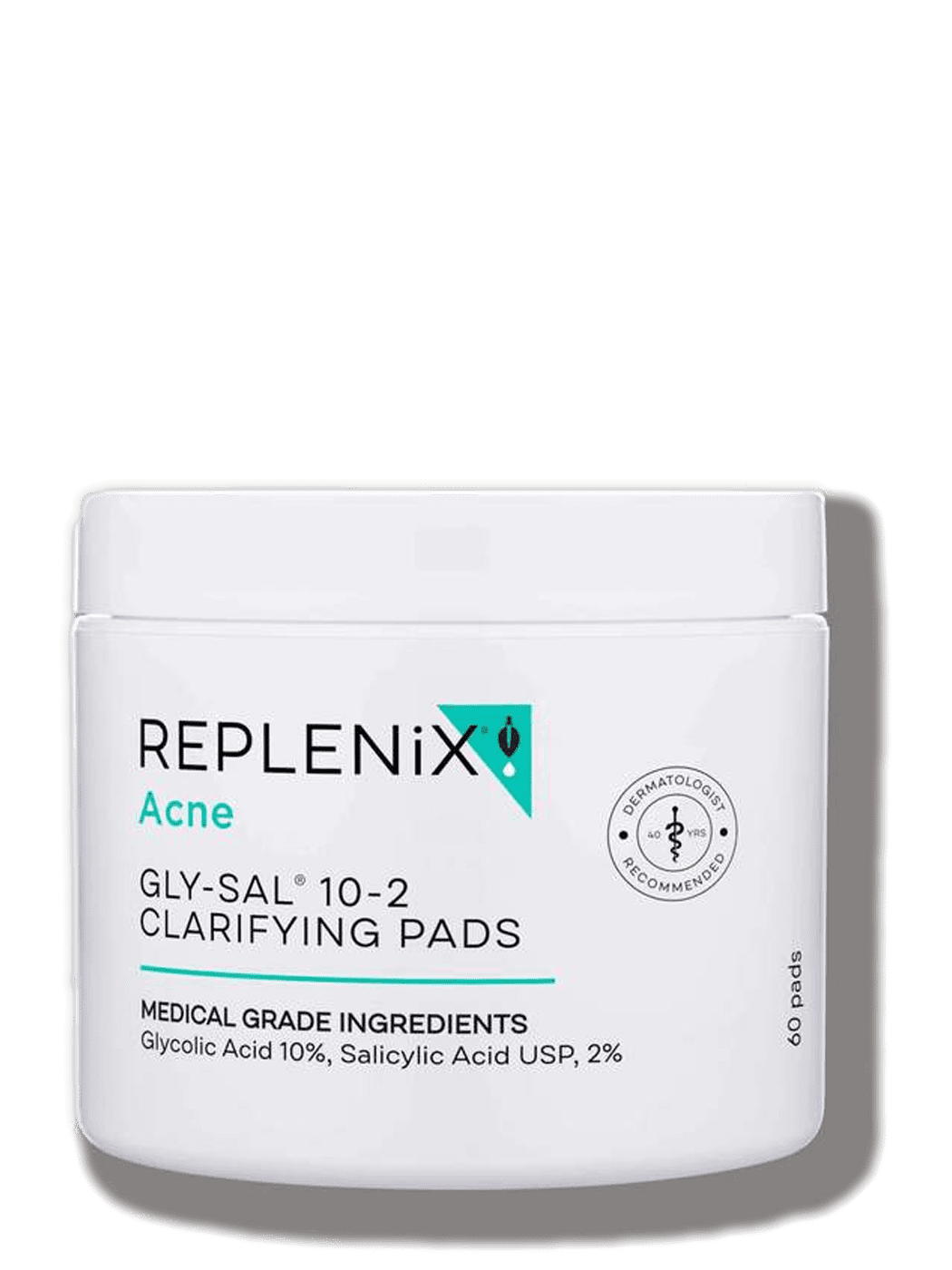 Replenix Face & Body Treatment 60 Pads Replenix Gly-Sal 10-2 Clarifying Pads - Skin Type Solutions