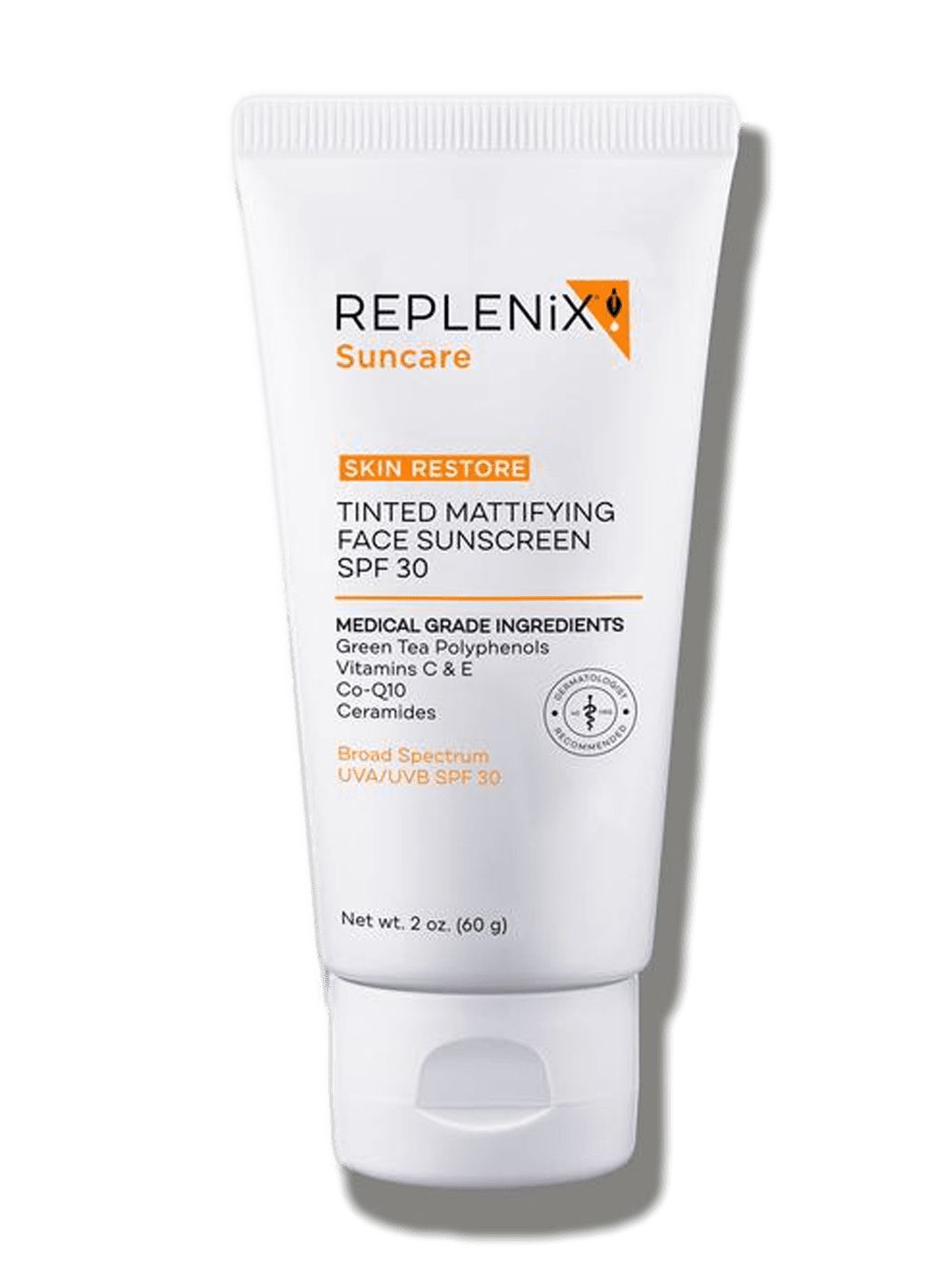 Replenix Facial Makeup 2 oz. Replenix Tinted Mattifying Face Sunscreen SPF 30 - Skin Type Solutions