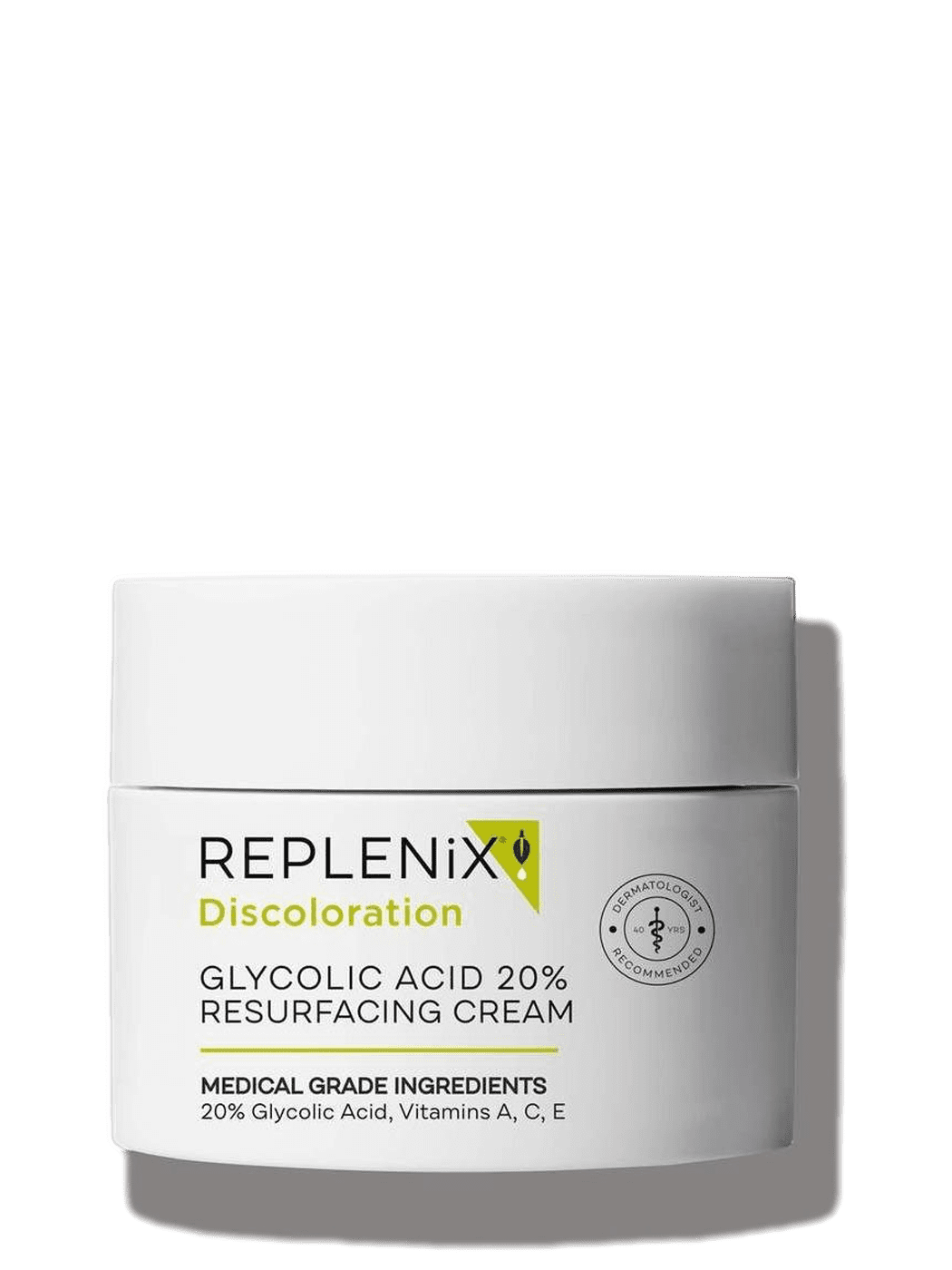 Replenix Facial Treatment 1.7 oz. Replenix Glycolic Acid 20% Resurfacing Cream - Skin Type Solutions