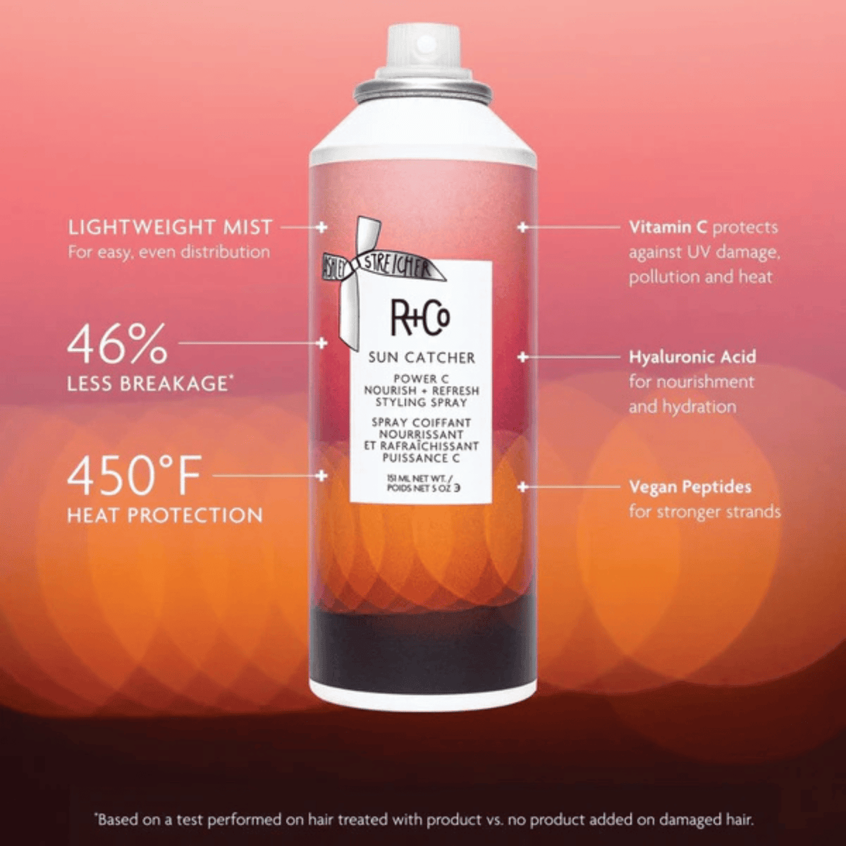 R+Co Hair Styling Products R+Co Sun Catcher Power C Styling Spray - Skin Type Solutions
