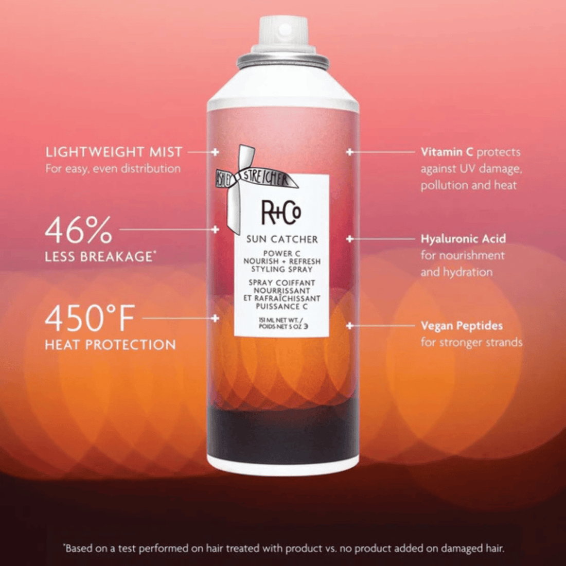 R+Co Hair Styling Products R+Co Sun Catcher Power C Styling Spray - Skin Type Solutions