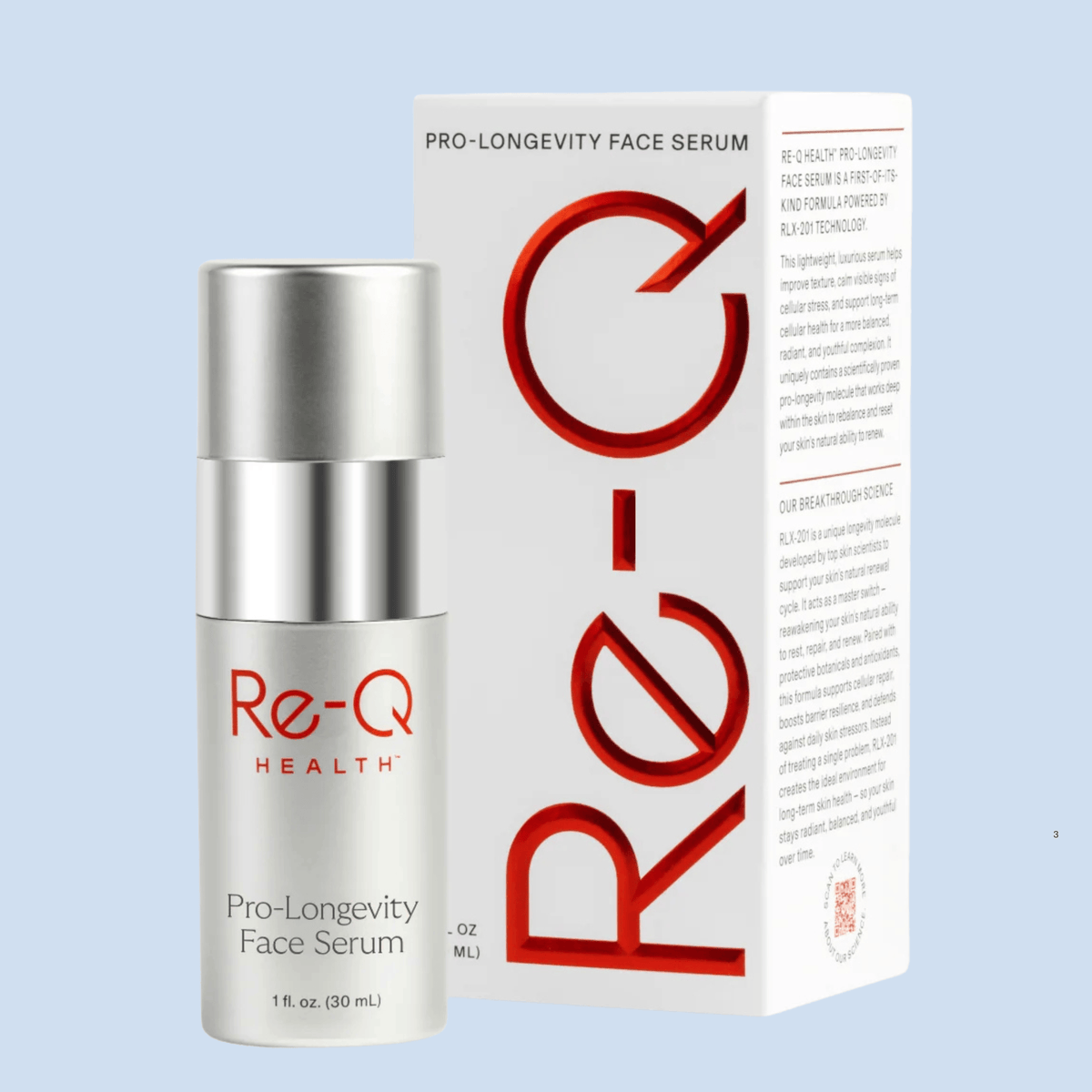 ReQ Treatments & Serums Re-Q Pro-Longevity Face Serum - Skin Type Solutions