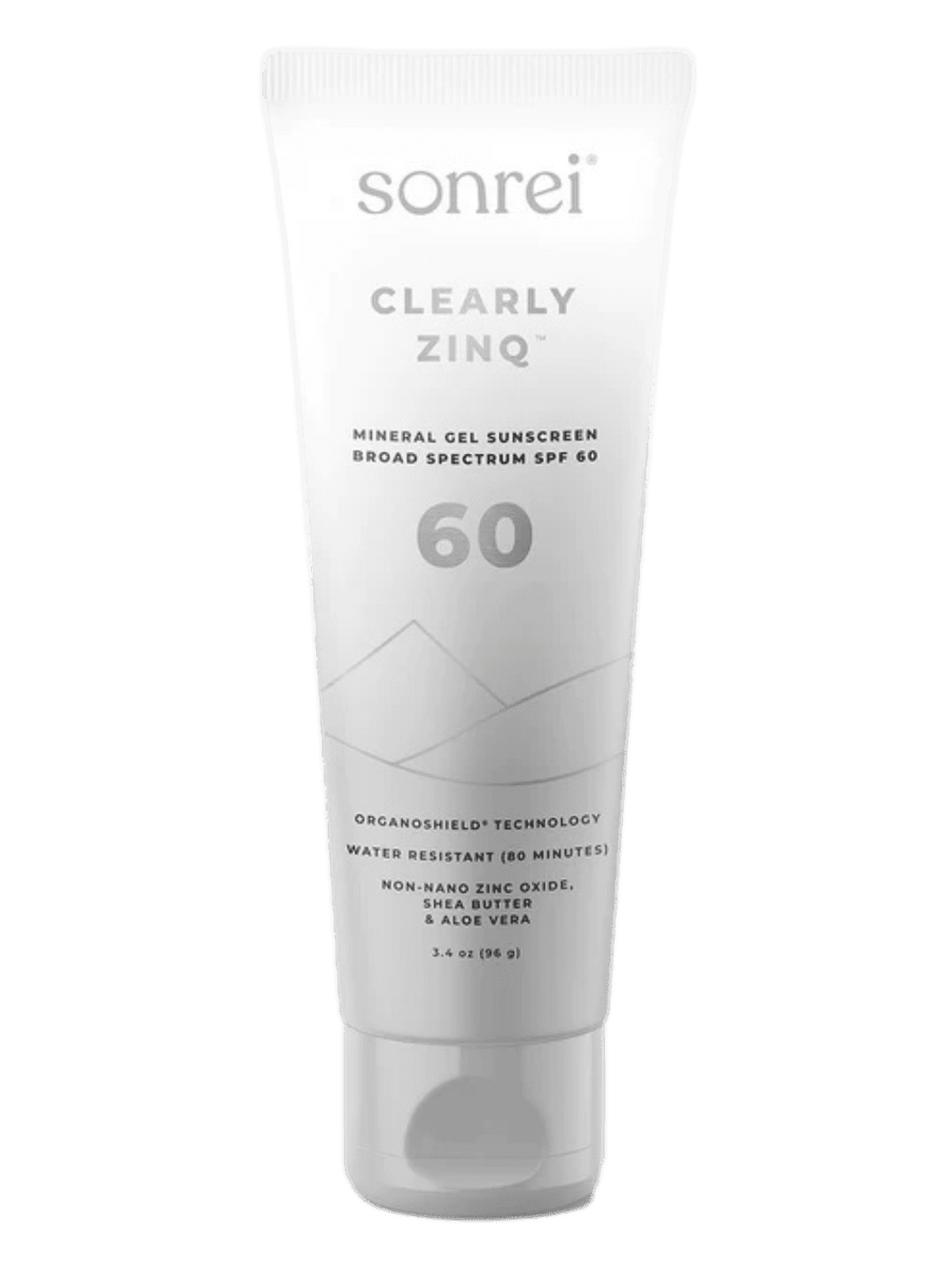 Sonrei Clearly Zinq Mineral Gel Sunscreen SPF 60 3.4 oz.