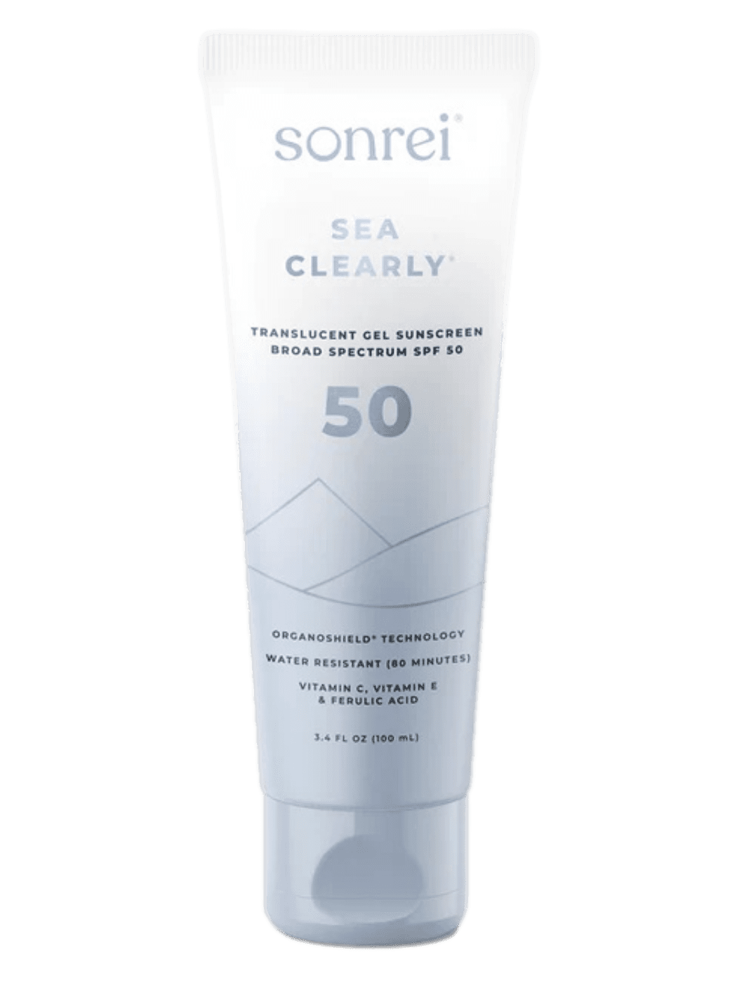 Sonrei Body Sunscreen 3.4 oz. Sonrei Sea Clearly Translucent Gel Sunscreen SPF 50 - Skin Type Solutions