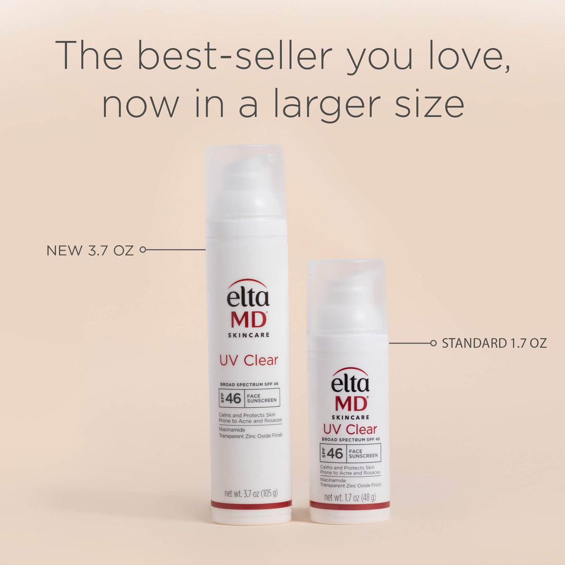 EltaMD Facial Sunscreen EltaMD UV Clear Broad-Spectrum SPF 46 Sunscreen - Skin Type Solutions