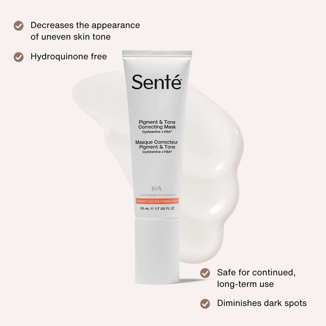SENTE Facial Treatment 1.7 fl. oz. Sente Cysteamine HSA Pigment & Tone Corrector - Skin Type Solutions