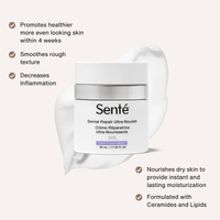 SENTE Facial Moisturizer 1.7 oz. Sente Dermal Repair Ultra-Nourish Creme - Skin Type Solutions