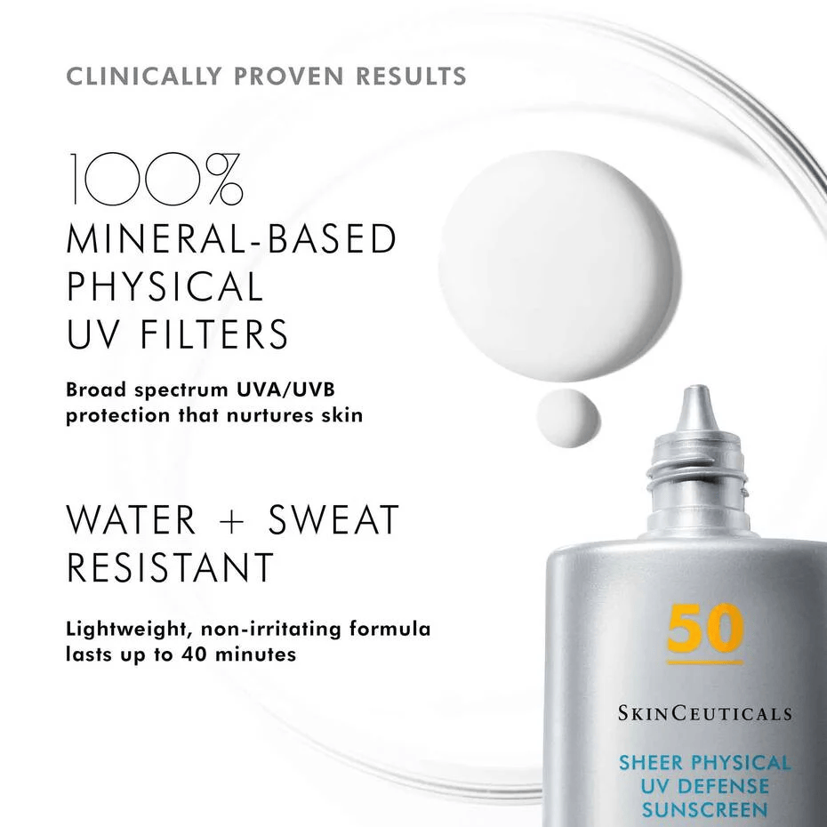 SkinCeuticals Facial Sunscreen SkinCeuticals Sheer Physical UV Defense SPF 50 - Skin Type Solutions