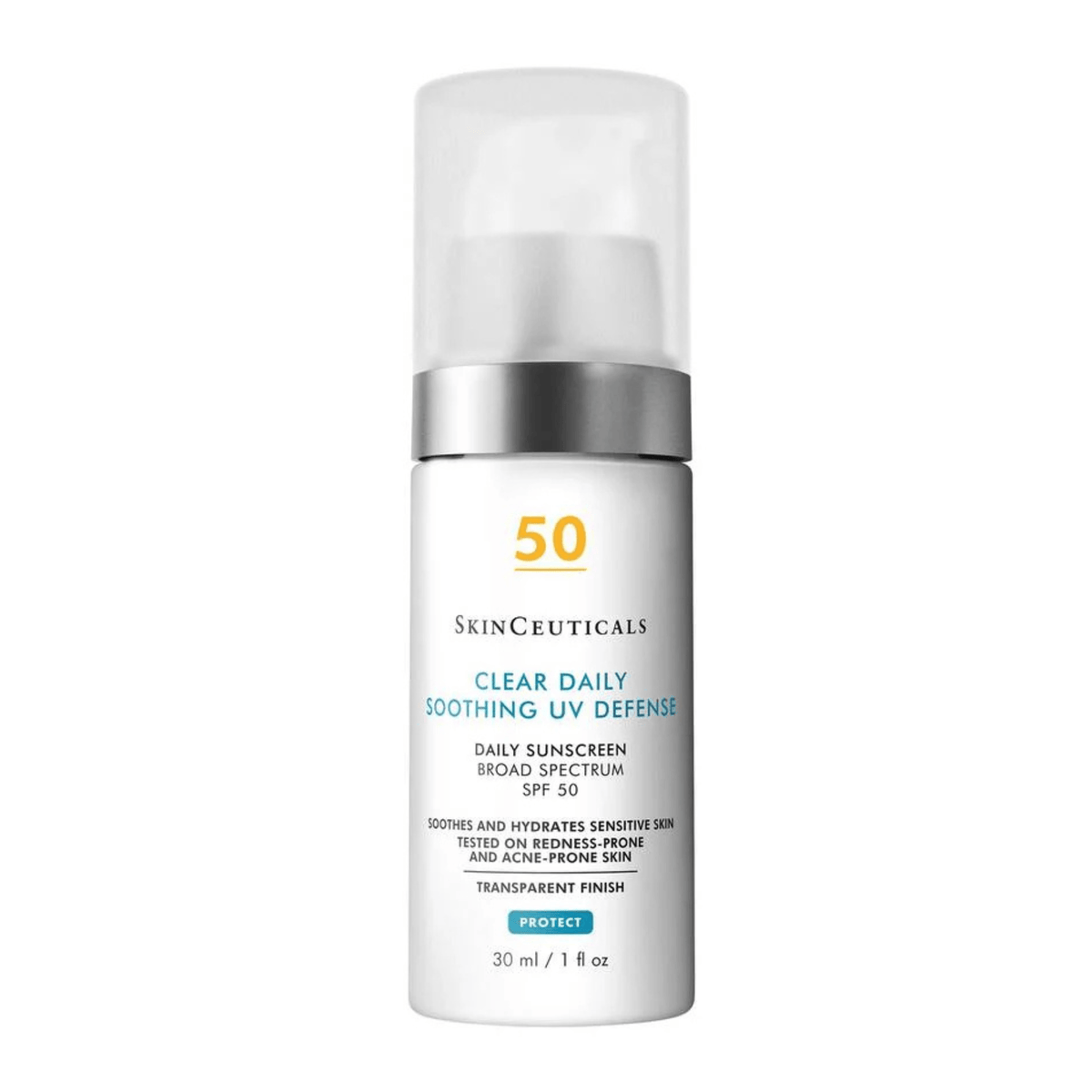 SkinCeuticals SkinCare 1 oz SkinCeuticals Clear Daily Soothing UV Defense SPF 50 - Skin Type Solutions