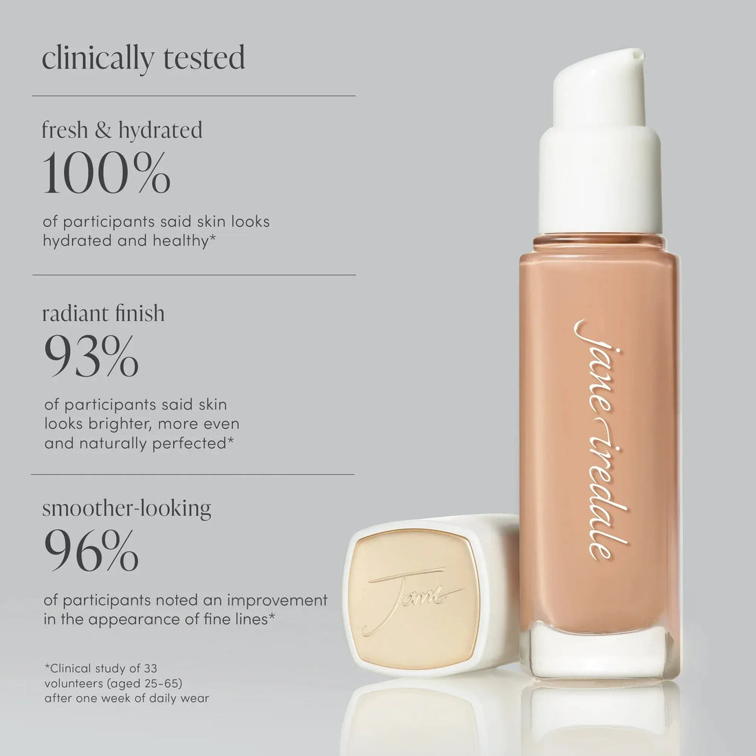 Jane Iredale Facial Makeup Jane Iredale SkinTuition SPF 30 Radiance-Boosting Liquid Foundation - Skin Type Solutions