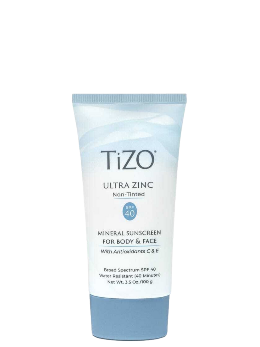 TIZO Ultra Zinc Mineral Sunscreen for Face & Body SPF 40 Non-Tinted