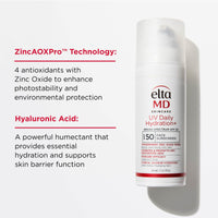 EltaMD Sunscreen EltaMD UV Daily Hydration+ Broad Spectrum SPF 50 1.7oz - Skin Type Solutions