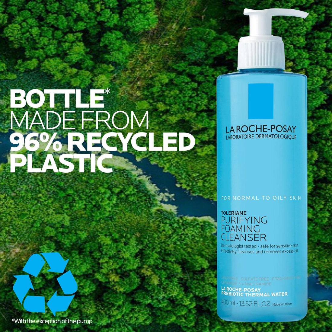 La Roche-Posay Facial Cleanser La Roche-Posay Toleriane Purifying Foaming Cleanser - Skin Type Solutions