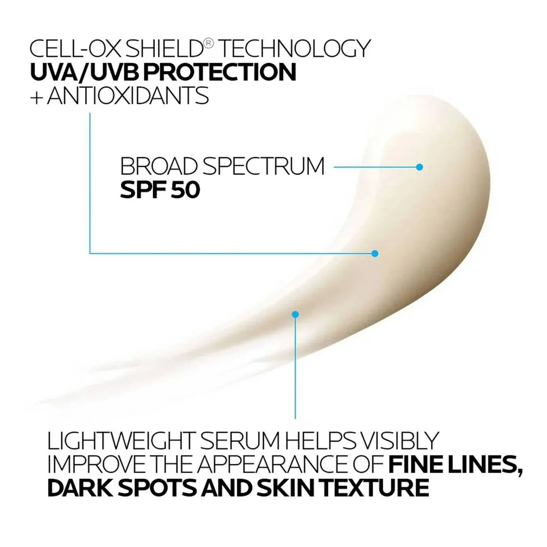 La Roche-Posay Facial Sunscreen 1.0 fl. oz. La Roche-Posay Anthelios 50 AOX Daily Antioxidant Serum SPF 50 - Skin Type Solutions