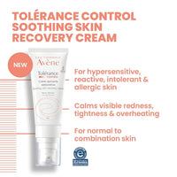 Avene Face Moisturizers Avene Tolerance Control Soothing Skin Recovery Cream - Skin Type Solutions