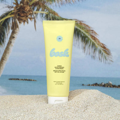 Bask Sheer Moisturizing Face + Body Sunscreen Lotion SPF 30