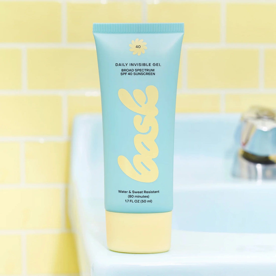BASK Face & Body Sunscreen Bask Daily Invisible Gel SPF 40 - Skin Type Solutions