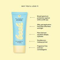 BASK Face & Body Sunscreen Bask Daily Invisible Gel SPF 40 - Skin Type Solutions