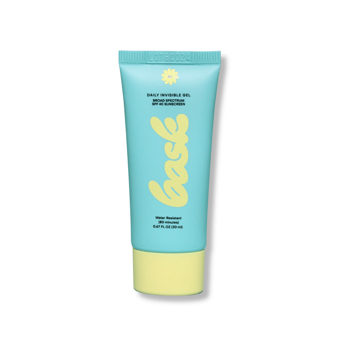 BASK Face & Body Sunscreen 0.67 oz / 20ml Bask Daily Invisible Gel SPF 40 - Skin Type Solutions