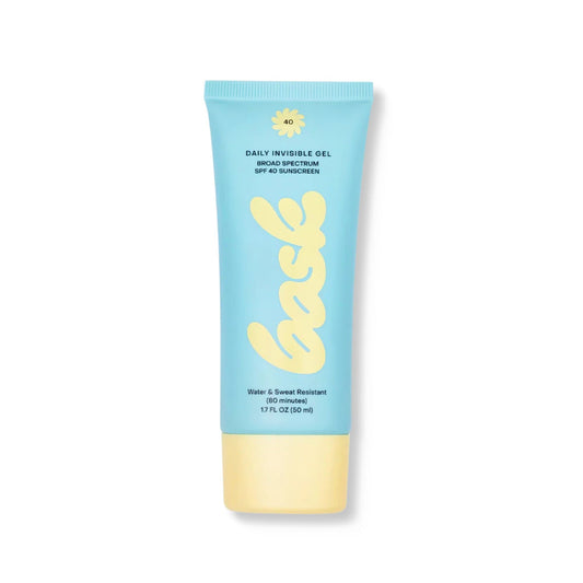 BASK Face & Body Sunscreen 1.7 oz / 50ml Bask Daily Invisible Gel SPF 40 - Skin Type Solutions