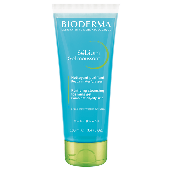 Bioderma Facial Cleanser 3.4 oz. Travel Size Bioderma Sébium Foaming Gel - Skin Type Solutions