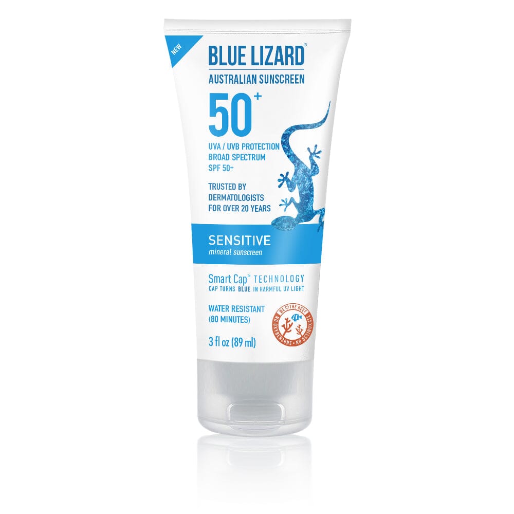 Blue Lizard Australian Sensitive Mineral Sunscreen SPF 50+ – Skin Type ...