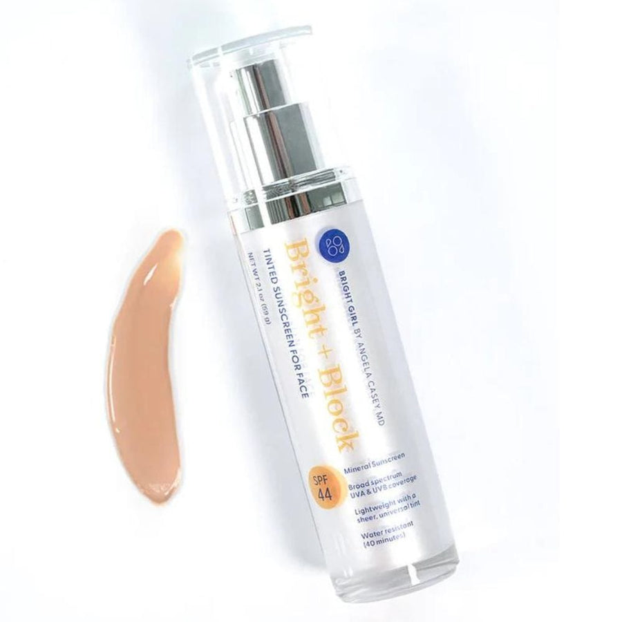 Bright Girl Bright + Block SPF44 Tinted Mineral sunscreen – Skin Type ...