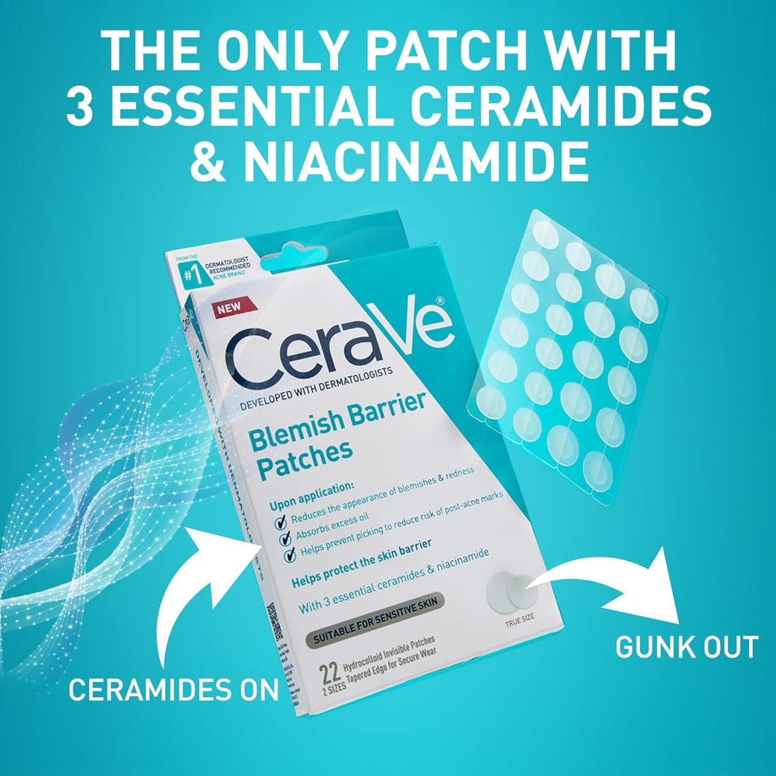 Cerave Facial Treatment CeraVe Acne Control patches - Skin Type Solutions