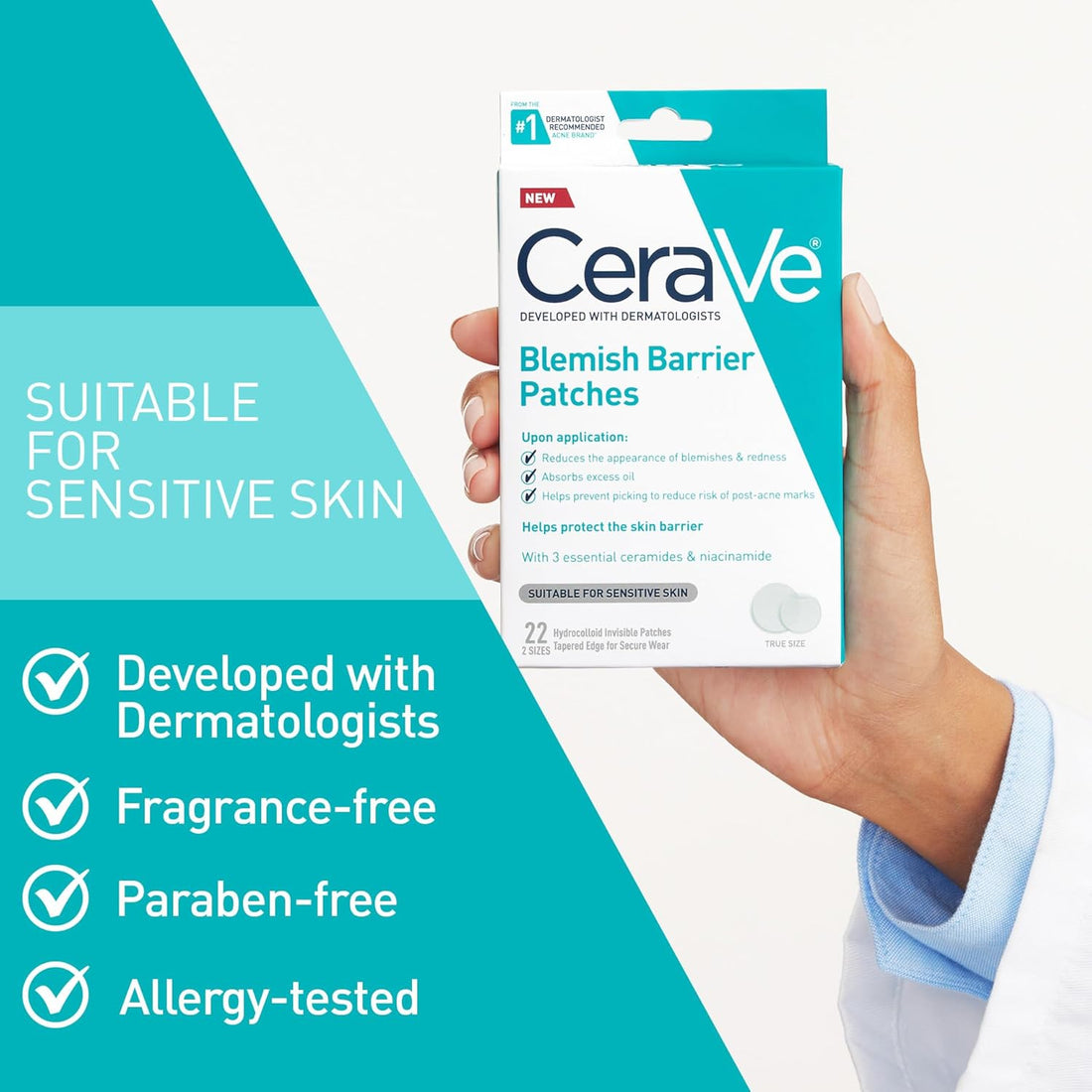 Cerave Facial Treatment CeraVe Acne Control patches - Skin Type Solutions