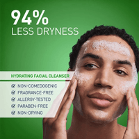 Cerave Facial Cleanser CeraVe Hydrating Facial Cleanser for Normal to Dry Skin - Skin Type Solutions