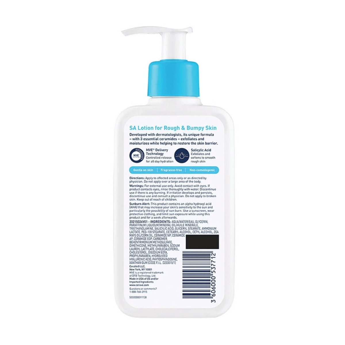 Cerave Body Moisturizer 8 oz. CeraVe SA Lotion for Rough & Bumpy Skin - Skin Type Solutions