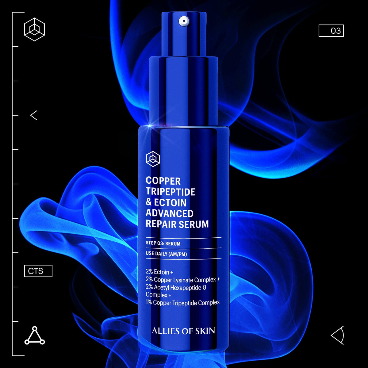 Allies Of Skin Treatments & Serums Allies of Skin Copper Tripeptide and Ectoin Advanced Repair Serum - Skin Type Solutions