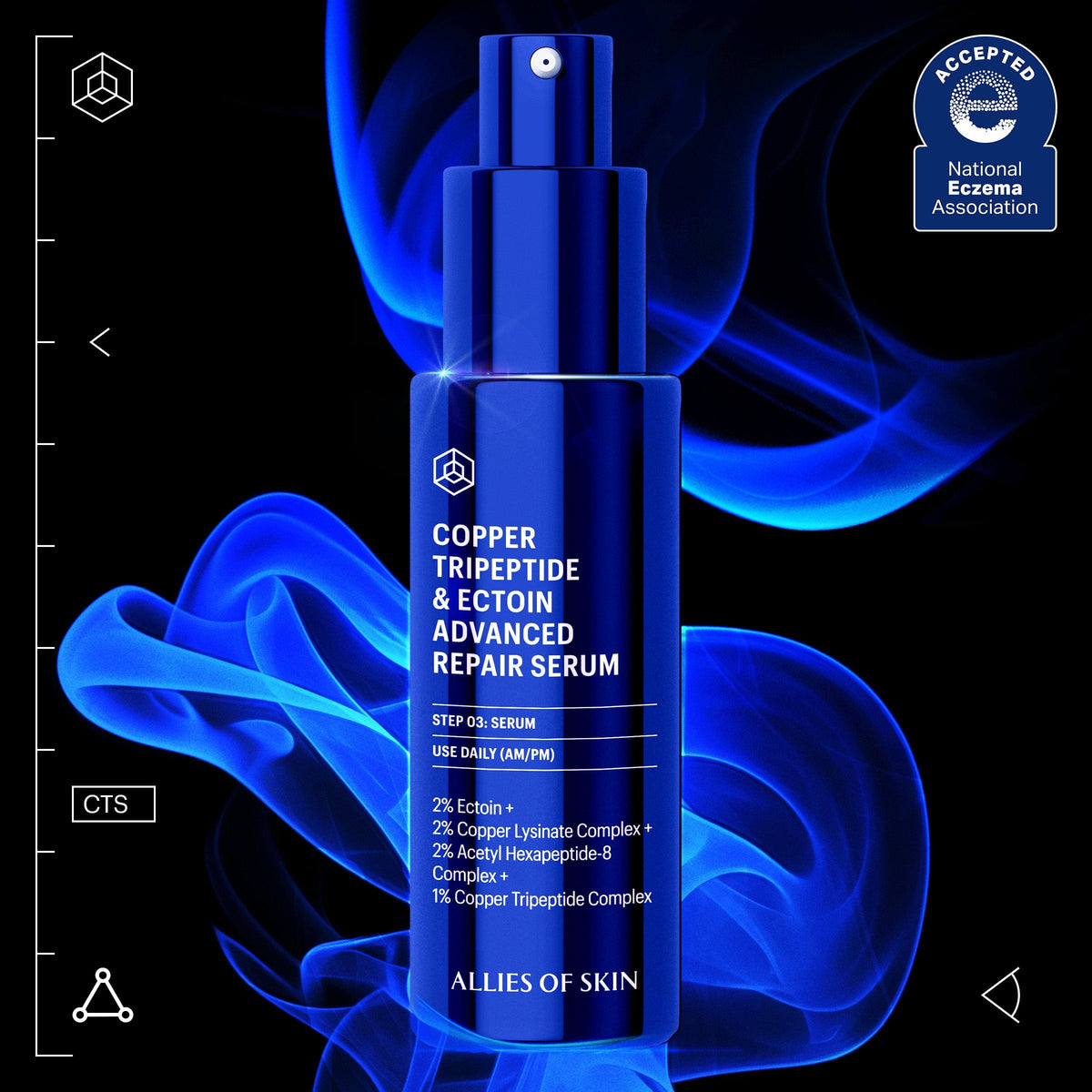 Allies Of Skin Treatments & Serums Allies of Skin Copper Tripeptide and Ectoin Advanced Repair Serum - Skin Type Solutions