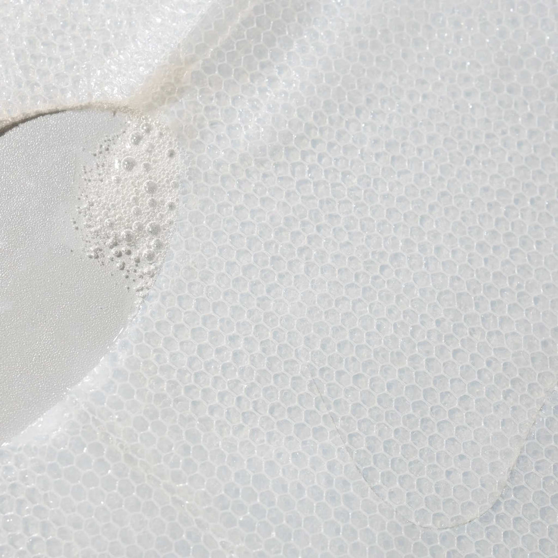 Cosmedix micro defense microneedling sheet mask packaging on a white background at skin type solutions texture