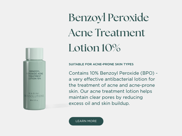 Jan Marini Facial Treatment 4 fl. oz. Marini Skin Solutions Benzoyl Peroxide Acne Treatment Solution 10% - Skin Type Solutions