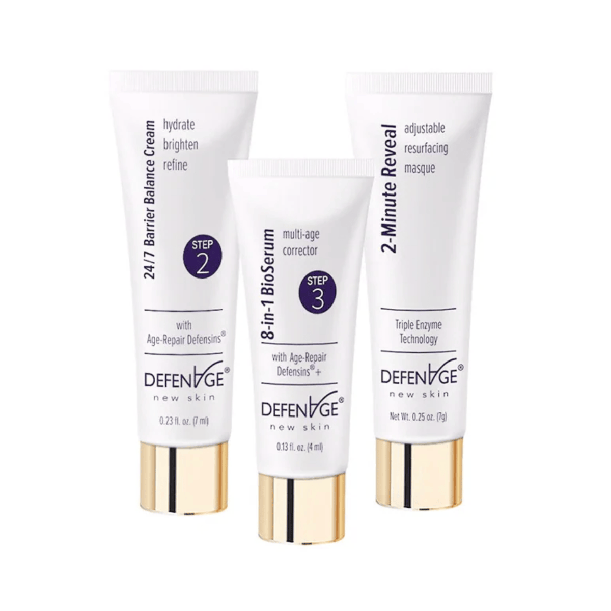 DefenAge Moisturizer Kits DefenAge 24-Hour Fast Starter Kit Fragrance Free - Skin Type Solutions