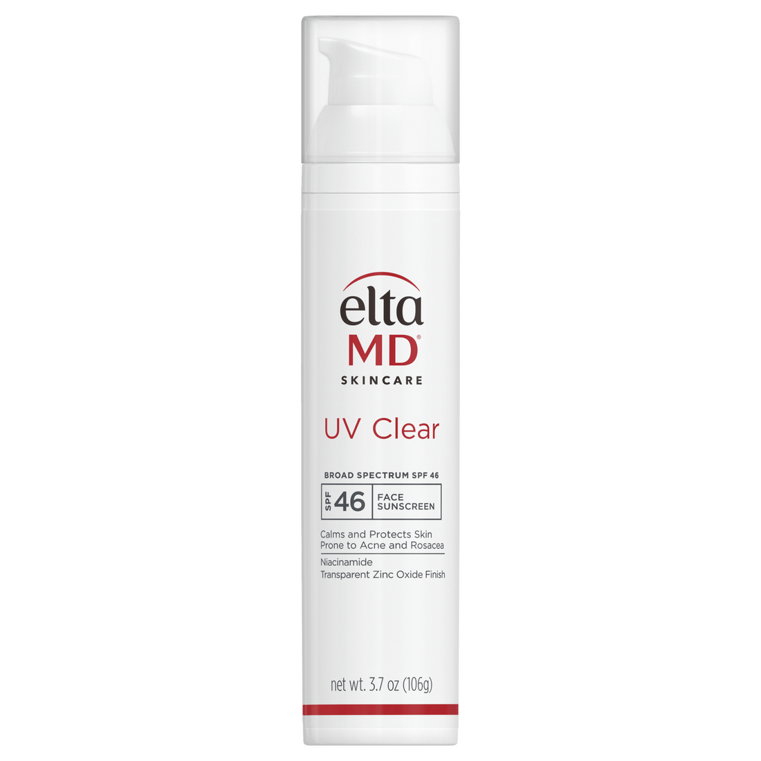 EltaMD Facial Sunscreen 3.7 oz. EltaMD UV Clear Broad-Spectrum SPF 46 Sunscreen - Skin Type Solutions