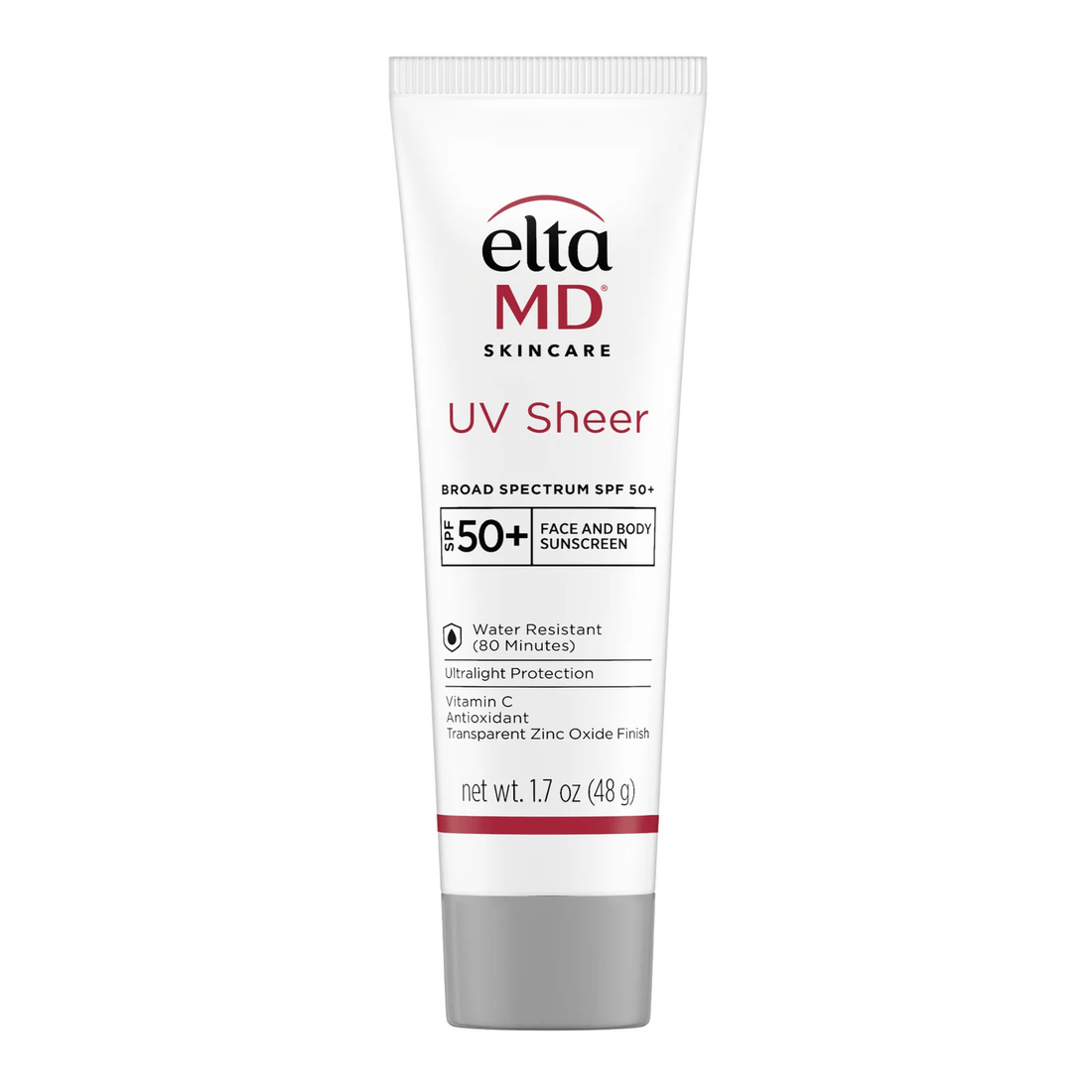 EltaMD Facial Sunscreen 1.7 oz. EltaMD UV Sheer Broad-Spectrum SPF 50+ - Skin Type Solutions