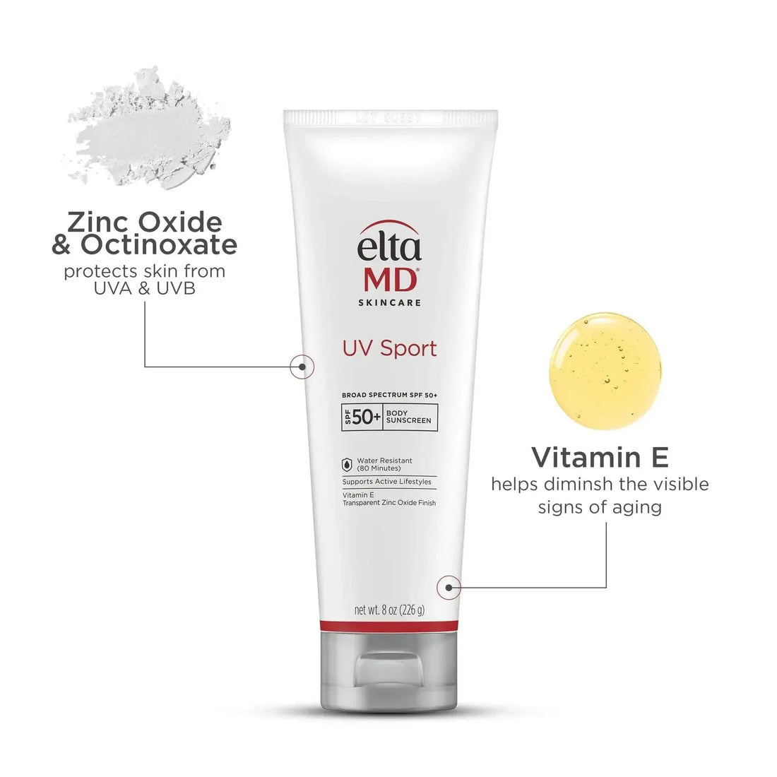 EltaMD Body Sunscreen EltaMD UV Sport Broad-Spectrum SPF 50+ - Skin Type Solutions