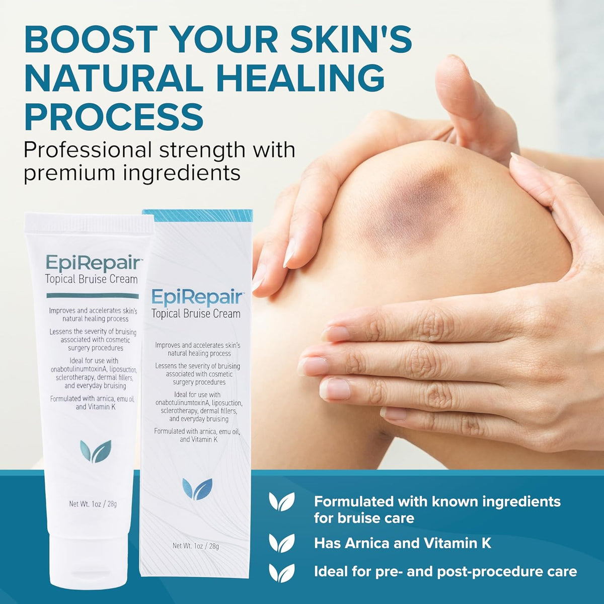 BIODERMIS Facial Cleansers 1 fl. oz. Biodermis EpiRepair Premium Bruise Cream - Skin Type Solutions