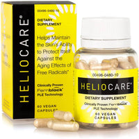 Heliocare Skin Supplements 1 Bottle (60 capsules) Heliocare Sun Protection Antioxidant Supplement - 60 Capsules - Skin Type Solutions
