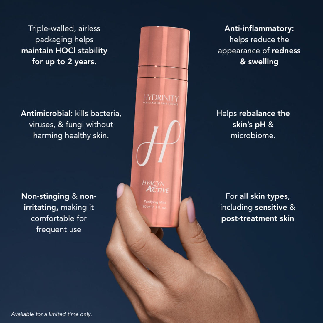 Hydrinity Facial Mist Hydrinity Hyacyn Active Purifying Mist - Skin Type Solutions
