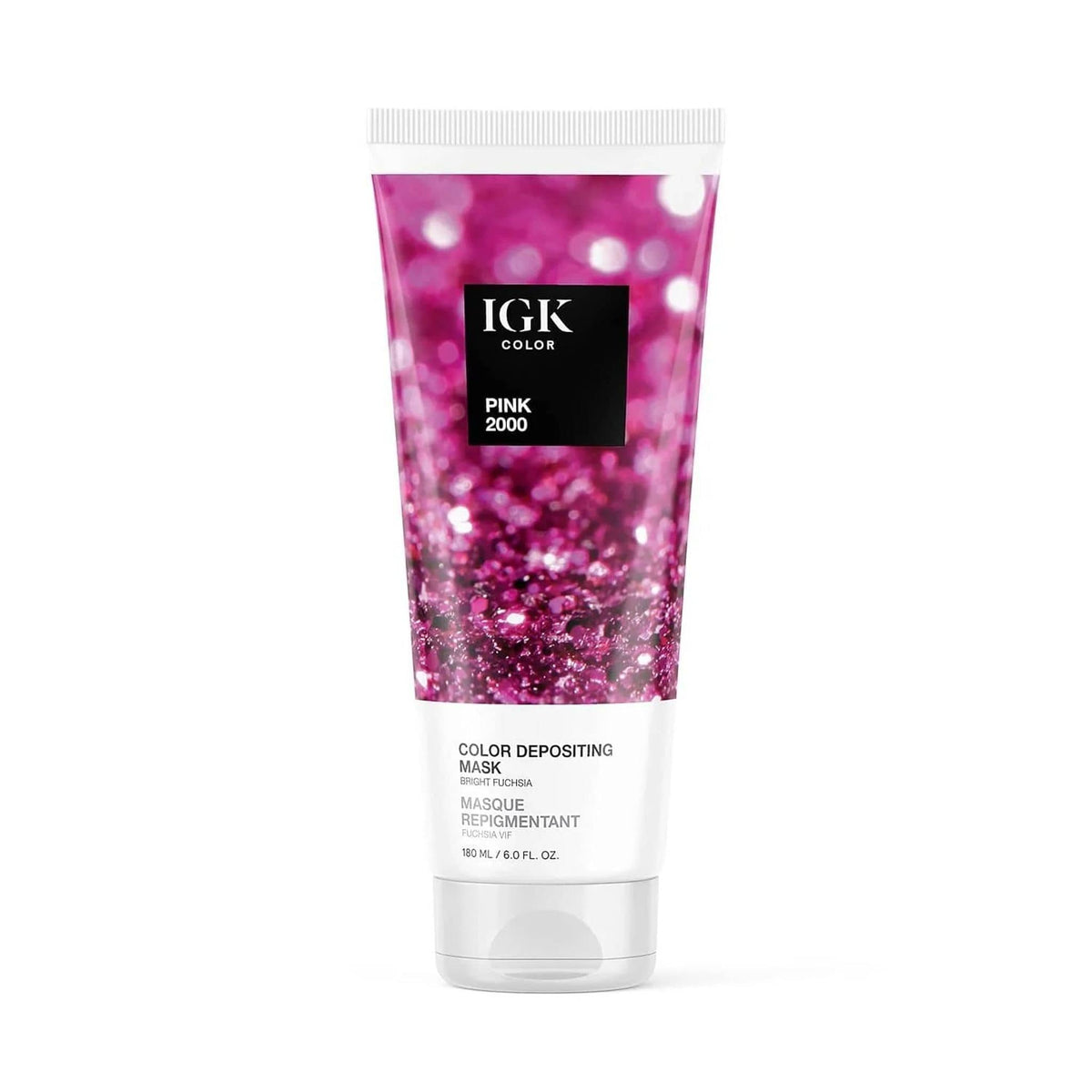 IGK Hair Conditioner Pink 2000 IGK Color Depositing Conditioning Hair Mask - Skin Type Solutions