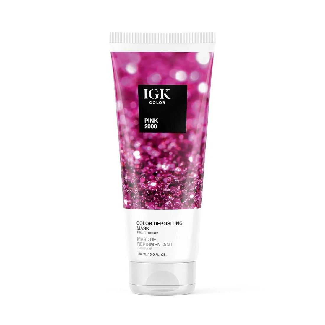 IGK Hair Conditioner Pink 2000 IGK Color Depositing Conditioning Hair Mask - Skin Type Solutions