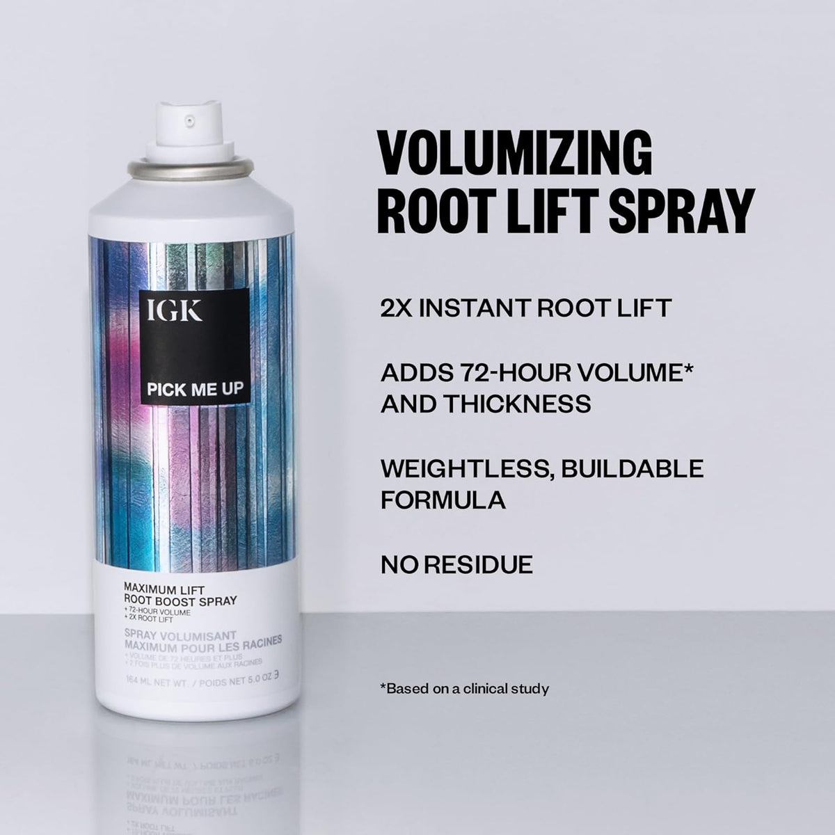 IGK Hair Styling Products IGK Pick Me Up Maximum Lift Root Boost Spray - Skin Type Solutions