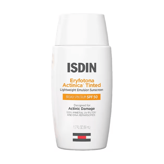 ISDIN Sunscreen 1.7 oz / 50ml ISDIN Eryfotona Actinica Tinted Daily Lightweight Mineral SPF 50 Sunscreen - Skin Type Solutions