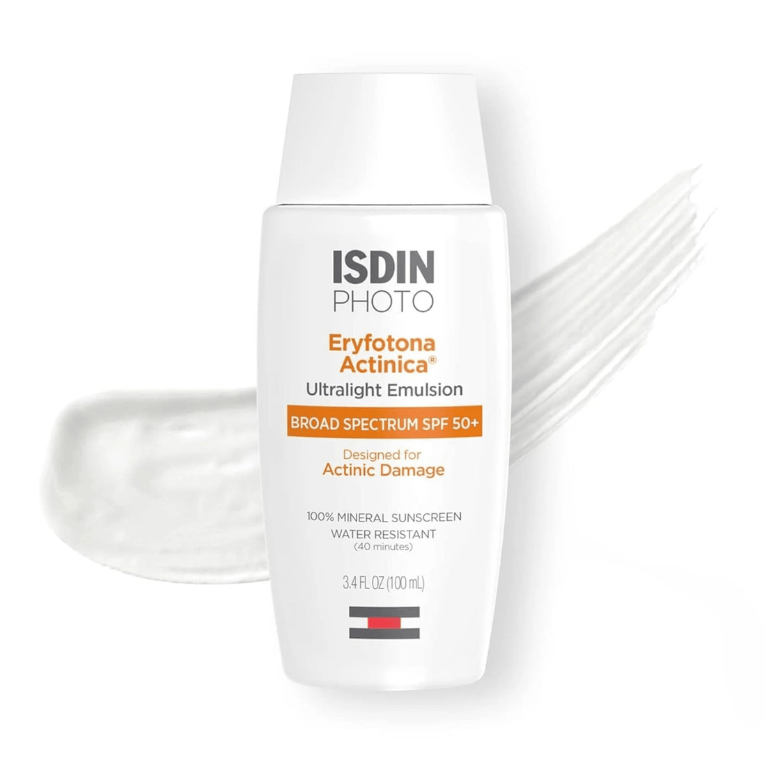 ISDIN Facial Sunscreen 3.4 fl. oz. ISDIN Eryfotona Actinica Ultralight Emulsion SPF 50+ - Skin Type Solutions