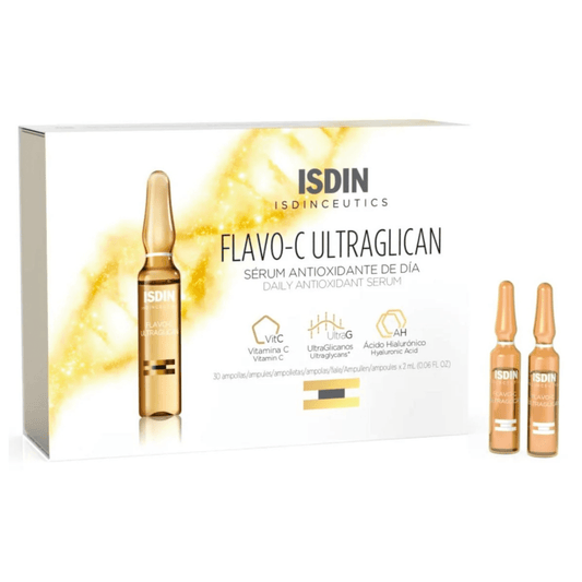 ISDIN Facial Treatment ISDIN Flavo-C Ultraglican Ampules - Skin Type Solutions