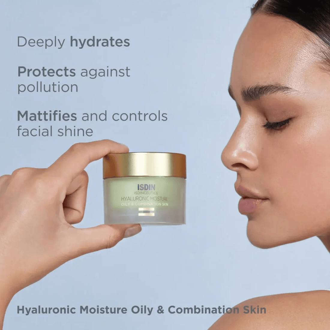 ISDIN Facial Moisturizer ISDIN Isdinceuticals Hyaluronic Moisture Oily & Combination Skin - Skin Type Solutions